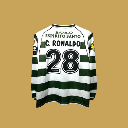 Sporting Ronaldo Manga Larga - 02/03 (RETRO)